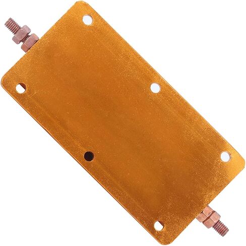 Dioche 0.5 Ohm 200W Resistor – Gold Aluminum Housing, Efficient Heat Dissipation, for Power Supply, Audio Equipment, LED & Amplifier Load Testing in Kuwait