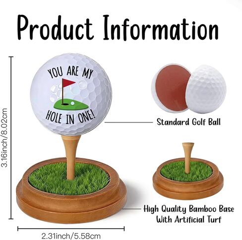 Golf Gifts for Couple, Wedding Anniversary Engagement Bachelor Party Gifts for Men Women Golfers, Funny Golf Decor in Kuwait
