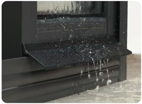 Rubber Window Sealing Strip Waterproof Edge Rain Flashing Easy Installation(Outer Window-45mm) in Kuwait