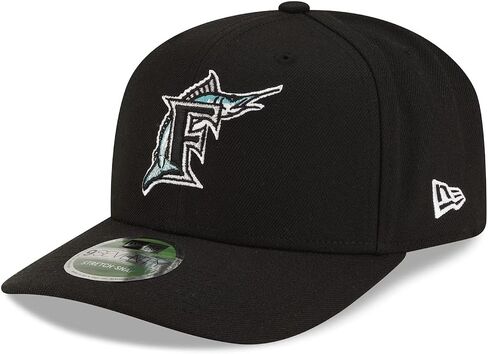 New Era Florida Marlins MLB Cooperstown Replica 9SEVENTY Baseball Adjustable Snapback Hat Black in Kuwait