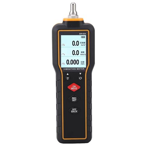 جهاز قياس الاهتزاز الرقمي المحمول Yctze SW-65A - قياس تسارع الاهتزاز والسرعة والإزاحة | مثالية لتصنيع الآلات وتوليد الطاقة in Kuwait