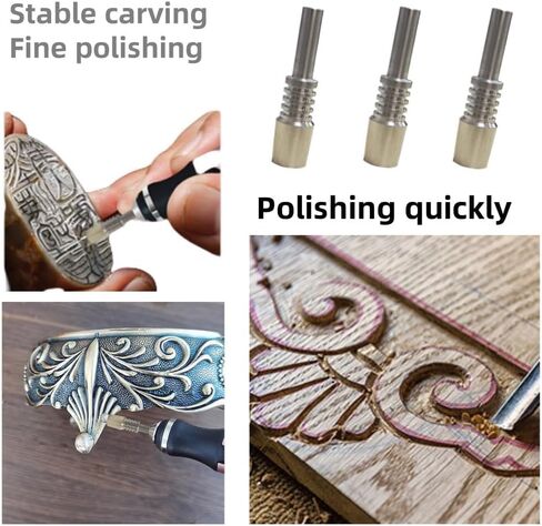 (3-piece Set) 10-Millimeter Titanium Alloy Engraving Tool Replacement Parts in Kuwait