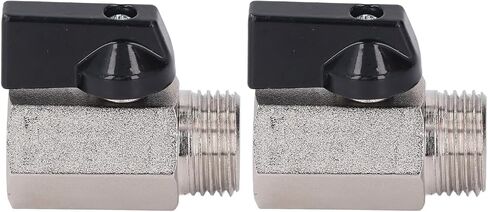 KIMISS 2PCS Valve G1 Thread ° High Tightness Small Sandblasted Brass Valve i Brass ValveSmall to Offers Exceptional Lasting Ensuring in and Including Compromising This Appli in Kuwait