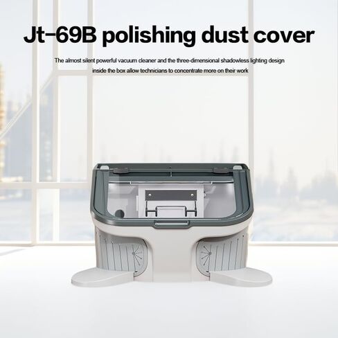 USA LED Sandblaster 14W Illumination Dust Control Protector Box with External Port JT-69B in Kuwait