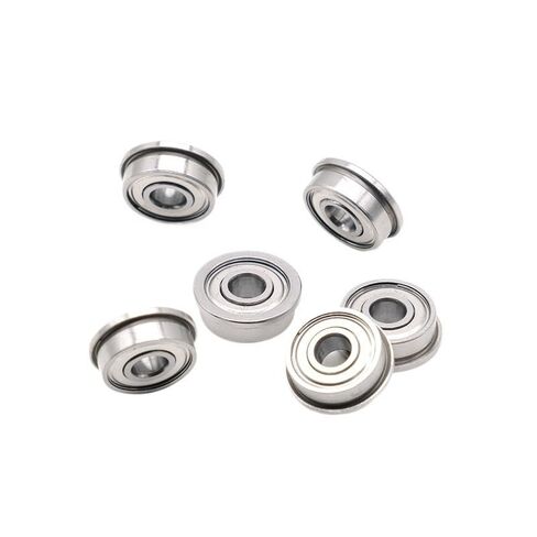F695ZZ Flange Bearing 5x13x4 mm 10PCS Double Shielded Flanged F695 Z ZZ Ball Bearings F695Z F695 Z in Kuwait