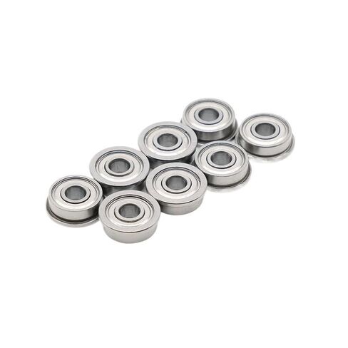 F695ZZ Flange Bearing 5x13x4 mm 10PCS Double Shielded Flanged F695 Z ZZ Ball Bearings F695Z F695 Z in Kuwait