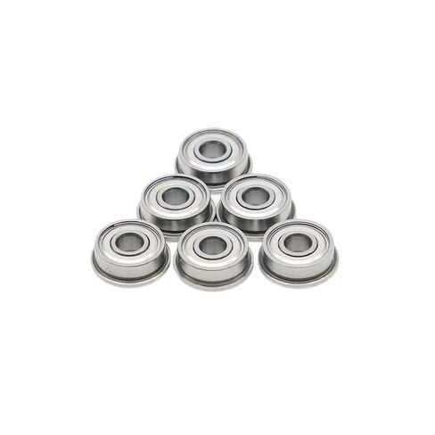 F695ZZ Flange Bearing 5x13x4 mm 10PCS Double Shielded Flanged F695 Z ZZ Ball Bearings F695Z F695 Z in Kuwait