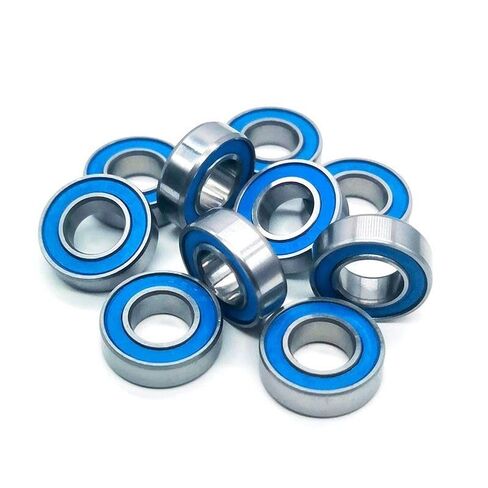 MR148RS Bearing ABEC-7 (10PCS) 8X14X4 mm Miniature MR148-2RS RU Ball Bearings Blue Sealed for Axial SCX10 II in Kuwait