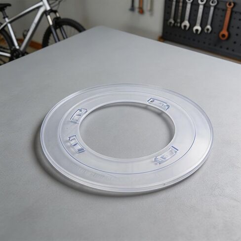 220Mm Bike Wheel Spoke Disc Protector For 9/10 Speed 50T Freewheel, Transparent Plastic Guard Compatible With 28/32 Hole Hubs, Mountain Road Folding Bicycle Cassette Shield(10 speed) in Kuwait