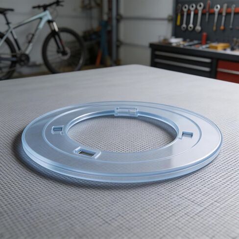 220Mm Bike Wheel Spoke Disc Protector For 9/10 Speed 50T Freewheel, Transparent Plastic Guard Compatible With 28/32 Hole Hubs, Mountain Road Folding Bicycle Cassette Shield(10 speed) in Kuwait