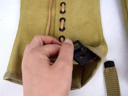 طبق الاصل الحرب العالمية الثانية الجيش الأمريكي M1938 قماش الجراميق طماق قدم ارتداء حجم الولايات المتحدة in Kuwait