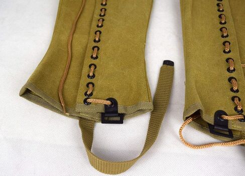 طبق الاصل الحرب العالمية الثانية الجيش الأمريكي M1938 قماش الجراميق طماق قدم ارتداء حجم الولايات المتحدة in Kuwait