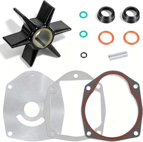 43026Q06 Water Pump Impeller Kit Compatible with Mercruiser Alpha One 1 Gen 2 Sterndrives Replacement 8M0100526 47-43026Q06 18-3265 in Kuwait