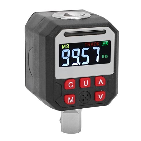 محول عزم الدوران الرقمي 1/2 بوصة، مقياس التواء رقمي من الفولاذ Cr V مع شاشة LCD، نطاق 0-135 نانومتر لإصلاح السيارات والاستخدام الصناعي in Kuwait