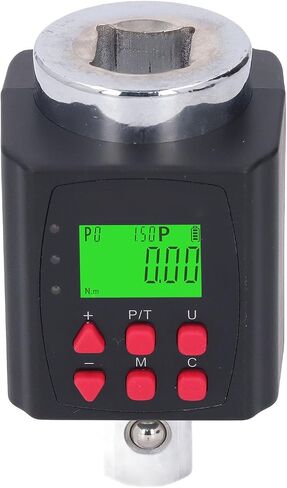 Generic محول عزم الدوران الرقمي، 3/4 في محرك الأقراص 10 1000 نانومتر وظيفة الذاكرة 500 مجموعة وتنبيهات LED، محول عزم الدوران الرقمي مقياس ميكرو متر لصيانة السيارات والدراجات النارية الاحترافية in Kuwait