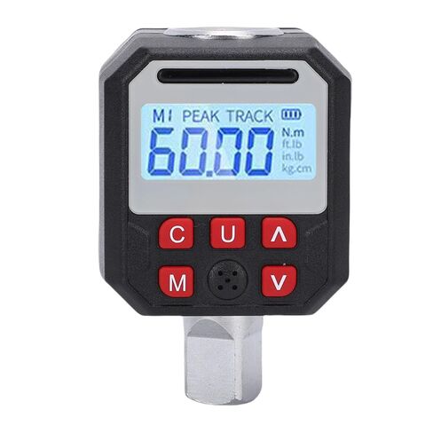 ViaGasaFamido Digital Torque Wrench Adapter, Steel Material, 0-60Nm Display Range, Buzzer and LED Indicators for Automotive Maintenance and DIY Users in Saudi Arabia