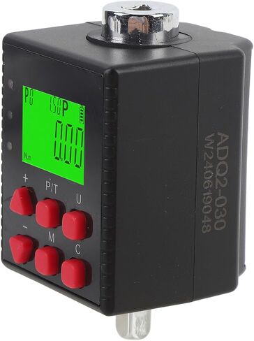 Eujgoov 1/4in Digital Torque Adapter 1/4 Inch Square Drive Digital Torque Wrench 0.3-30 N.m with Sound Light Alert for Bikes Motorcycles Cars in Kuwait