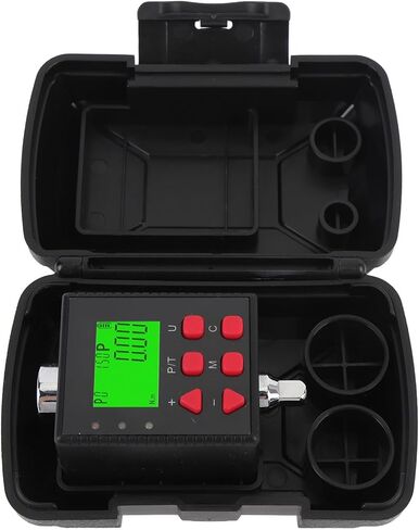 Eujgoov 1/4in Digital Torque Adapter 1/4 Inch Square Drive Digital Torque Wrench 0.3-30 N.m with Sound Light Alert for Bikes Motorcycles Cars in Kuwait