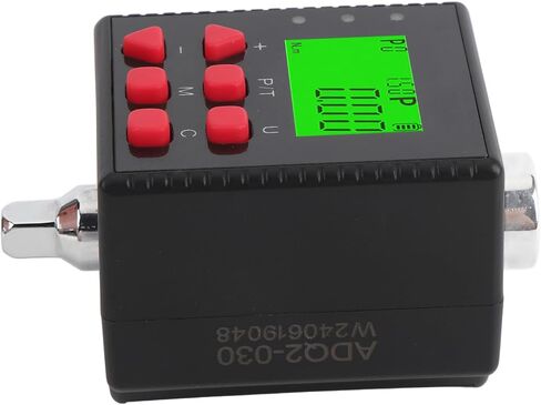 Eujgoov 1/4in Digital Torque Adapter 1/4 Inch Square Drive Digital Torque Wrench 0.3-30 N.m with Sound Light Alert for Bikes Motorcycles Cars in Kuwait