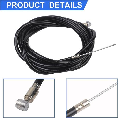 For Kukirin for G2 Pro/G2 Max for G2 for Master Electric Scooter Brake Cable Wire Accessory for Enhanced Braking Performance and Urban Cycling Safety(REAR) in Kuwait