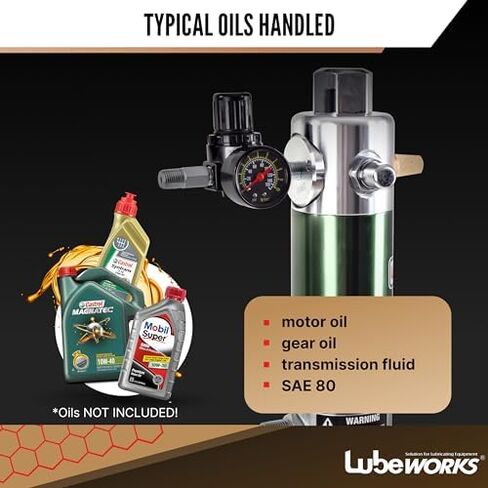 Lubeworks Oil Transfer Drum Pump & Oil Transfer Pump Extension Tube 30" inch Shaft（Bundle Deal） in Saudi Arabia