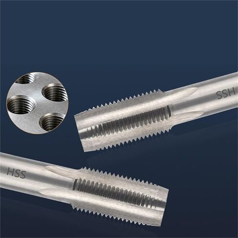 1SET HSS 6542 Left Hand Metric Screw and Die Set Thread Die Tap M22-M25 X1.0/1.5/2.0/2.5 tapping and repair tool(M22X2 LH) in Saudi Arabia