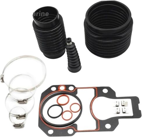 U-Joint Exhaust Bellows Kit with Gasket Compatible with Mercruiser Alpha 1 Gen 2 Drives 74639Q02 74639A2 816431A1 18654A1 27-94996Q2 in Kuwait
