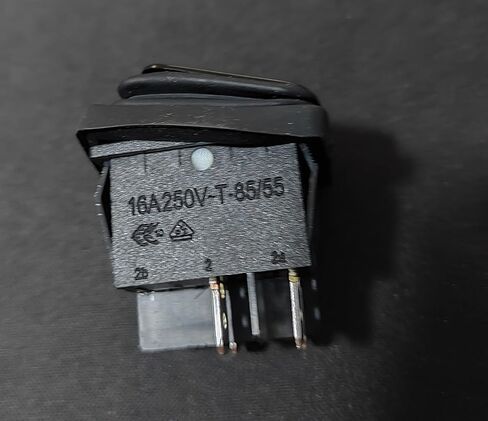 1 قطعة JEC مفتاح الطاقة الروك المقاوم للماء JS-608F - 16A 250V 4-Pin 2-Position Boat Type DPST Switch مع حماية IP65 للاستخدام البحري والسيارات والصناعي in Kuwait