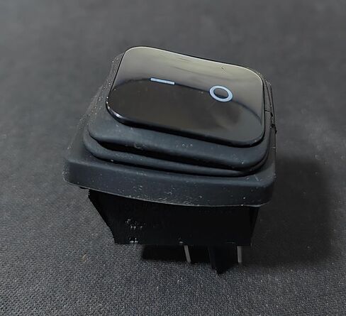 1 قطعة JEC مفتاح الطاقة الروك المقاوم للماء JS-608F - 16A 250V 4-Pin 2-Position Boat Type DPST Switch مع حماية IP65 للاستخدام البحري والسيارات والصناعي in Kuwait