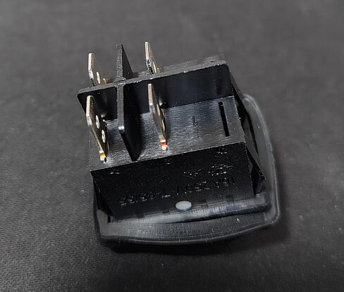 1 قطعة JEC مفتاح الطاقة الروك المقاوم للماء JS-608F - 16A 250V 4-Pin 2-Position Boat Type DPST Switch مع حماية IP65 للاستخدام البحري والسيارات والصناعي in Kuwait