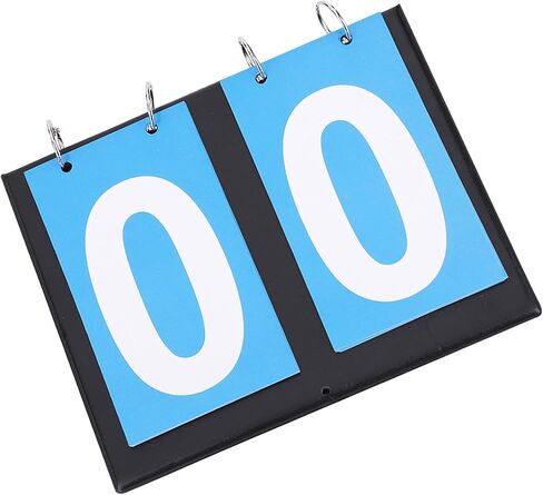 Dioche 4 Digit PoPortable Flipup Sports Scoreboard for Table Tennis and Basketball | Clear Printing, Durable and, Easy to Carry and Store. in Kuwait