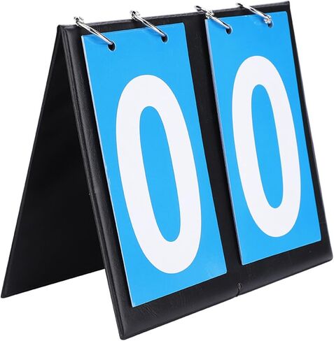 Dioche 4 Digit PoPortable Flipup Sports Scoreboard for Table Tennis and Basketball | Clear Printing, Durable and, Easy to Carry and Store. in Kuwait