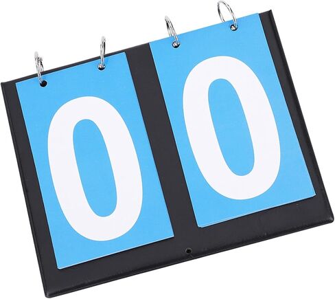 Dioche 4 Digit PoPortable Flipup Sports Scoreboard for Table Tennis and Basketball | Clear Printing, Durable and, Easy to Carry and Store. in Kuwait