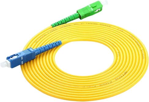 1-10pcs SC to UPC simplex 2.0mm PVC Single Mode Fiber Jumper | 50m 1pcs in Kuwait