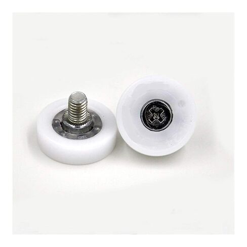 Power Transmission Products DR24C2L8 6247mm Screw Pulley Bearing 2PCS Doors and Windows Roller Mute Wheel POM 636 M68 Plastic Covered Bearings Ball in Kuwait