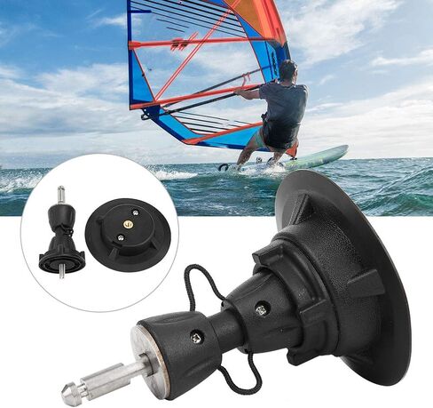 Windsurfing Mast Base, 360 Degree Rotation Mast Foot Compatible with Sailing Board Wind Sail Gear in Kuwait