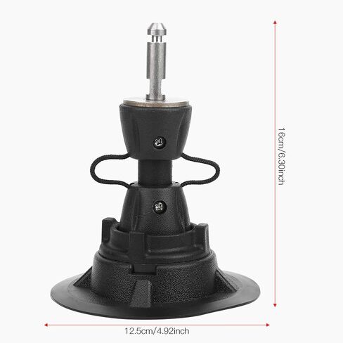 Windsurfing Mast Base, 360 Degree Rotation Mast Foot Compatible with Sailing Board Wind Sail Gear in Kuwait