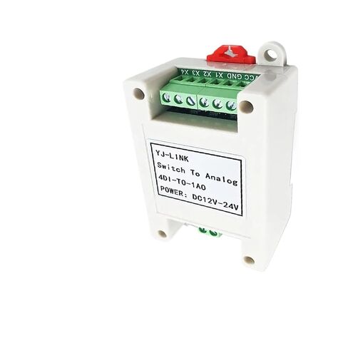 4-Channel Switching Signal Input Control 0-10V Voltage Output Switching Quantity to Analog Output DI to AO Module in Saudi Arabia