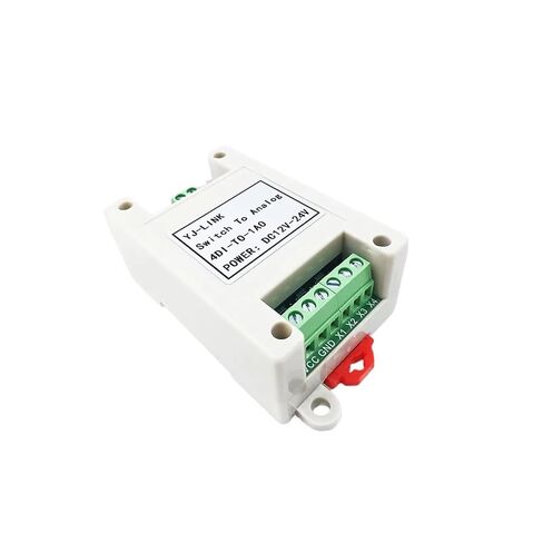 4-Channel Switching Signal Input Control 0-10V Voltage Output Switching Quantity to Analog Output DI to AO Module in Saudi Arabia
