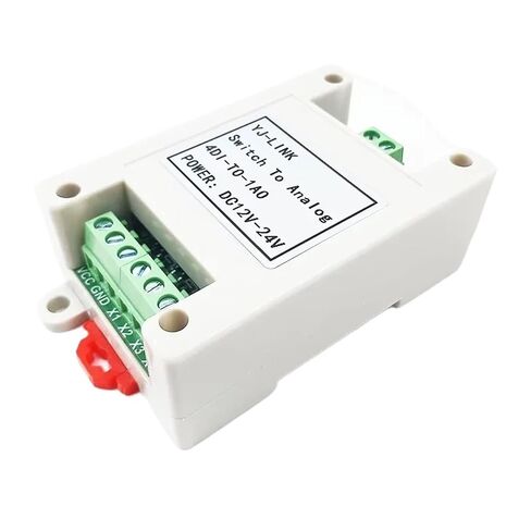 4-Channel Switching Signal Input Control 0-10V Voltage Output Switching Quantity to Analog Output DI to AO Module in Saudi Arabia