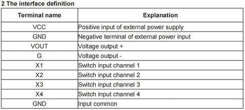 4-Channel Switching Signal Input Control 0-10V Voltage Output Switching Quantity to Analog Output DI to AO Module in Saudi Arabia