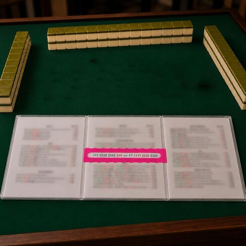 4 قطع من أكمام بطاقات Mahjong وقارئ الخط، حجم طباعة كبير 2026 حامل بطاقات MahJongg مجموعة قارئ خط Arcylic Mahjong، أكمام واقية من البلاستيك الشفاف لبطاقة NMJL (6 1/8 بوصة × 5 بوصة) حامي شفاف in Kuwait