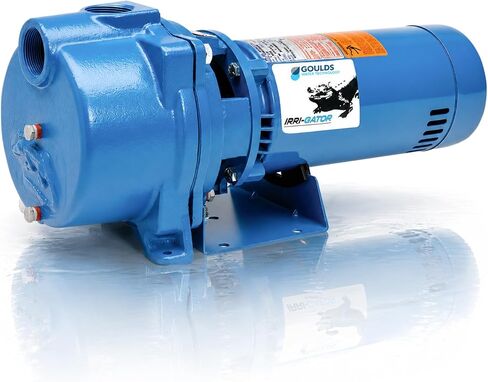 مضخة مياه بالرش بالطرد المركزي ذاتية التحضير من Goulds GT10 Irri-Gator، 1 حصان، 115/230 فولت، 1PH، 53 جالونًا في الدقيقة، 60 هرتز، ضمان لمدة عام in Kuwait