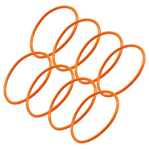 8 قطعة DEX2400Z5 O-Ring لكوع مخرج مرشح حوض السباحة هايوارد | ختم مطاطي مانع للتسرب من Buna-N باللون البرتقالي لشركة Hayward Pro-Grid D.E. مرشحات مايكرو كلير للسباحة HCF in Kuwait