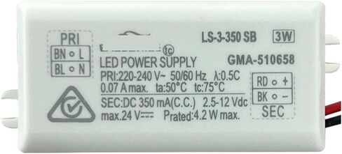 أضواء كاشفة LED مصباح سائق مصدر الطاقة LED10W2-4A مصباح إسقاط شعاع واحد (1-4 واط 700MA DC2.5-4.5V LS-3-700 SB) in Kuwait