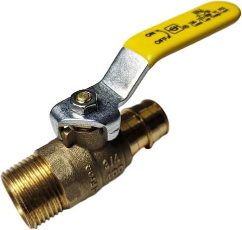 10 قطع XFITTING 3/4 "Pex A x 3/4" صمام كروي ذكر، صمام كروي توسيع F1960 in Kuwait