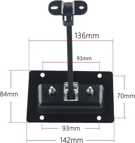 Door Check Strap Hinge Catch Door Check Strap Hinge Stop Compatible with Bracket Hinge Strap Stopper Arm for Jeep for Wrangler JK 2011 2012 2013 2014 2015-2018 04589890AC in Kuwait