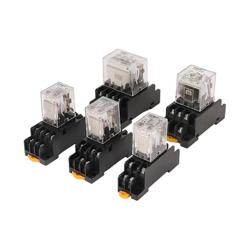 مجموعة واحدة MY2P HH52P MY2NJ 12V 24V DC AC 36V 48V 110V 220V 380V ملف DPDT General Micro Mini Relay MY2N-GS 8Pin صغير متوسط ​​(AC - مجموعة واحدة، 12 فولت) in Kuwait