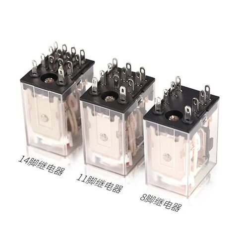 10 مجموعات MY2P HH52P MY2NJ Relay 12V 24V DC AC 36V 48V 110V 220V 380V لفائف DPDT General Micro MY2N-GS 8P صغير متوسط ​​(تيار مستمر - 10 مجموعات، 24 فولت) in Kuwait