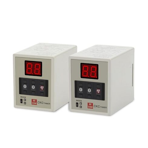 AH3-DM شاشة ديجيتال وقت التتابع أوضاع مزدوجة عالية الدقة LED تأخير الموقت 0.01S-990H 12 ~ 380V لأنظمة التحكم الكهربائية (AC110V) in Kuwait